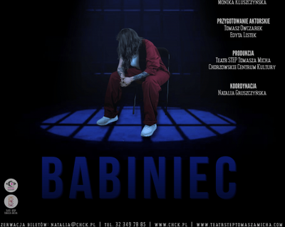 Plakat wydarzenia:  Spektakl BABINIEC w wykonaniu Teatru Step Tomasza Micha 